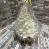 Tag Spruce Small Rustic Tree Candle HOLIDAY ITEMS 4d8h