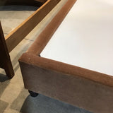 Arhaus Mariel Queen Bed BEDS Banks Cognac 69"w85"d64"h