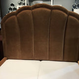 Arhaus Mariel Queen Bed BEDS Banks Cognac 69"w85"d64"h