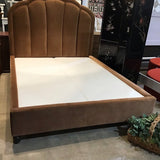 Arhaus Mariel Queen Bed BEDS Banks Cognac 69"w85"d64"h