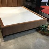 Arhaus Mariel Queen Bed BEDS Banks Cognac 69"w85"d64"h