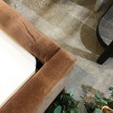 Arhaus Mariel Queen Bed BEDS Banks Cognac 69"w85"d64"h