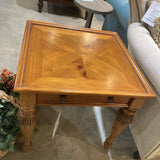 American Signature Warm Pine 1-Drawer SIDE TABLE 26Ww24H