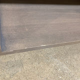 Room & Board End Cabinet Open Center MEDIA CONSOLE Grey 62Wx20Dx28H