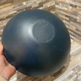 Folk Art Style Holiday Snowman Wood Bowl ACCESSORIES 12Wx3.75H