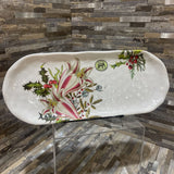 Michel Design Works "Christmas Bouquet" Melamine Tray ACCESSORIES 15.5Wx6.5H