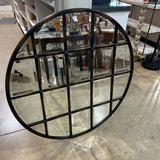 Pottery Barn Eagen Multipanel Round Wall Mirror MIRRORS 44d