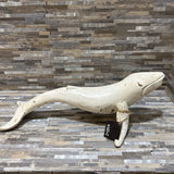 Villa2 Wooden Seal-Big ACCESSORIES White Wash 25w12d8h