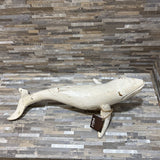 Villa2 Wooden Seal-Big ACCESSORIES White Wash 25w12d8h