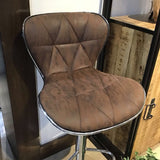 Shell Back Adjustable Stool BAR/COUNTER STOOL 19w16d34h