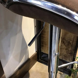 Shell Back Adjustable Stool BAR/COUNTER STOOL 19w16d34h