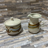 2pc Set Signed Pottery Teaware ACCESSORIES 4d5h