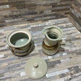 2pc Set Signed Pottery Teaware ACCESSORIES 4d5h