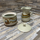 2pc Set Signed Pottery Teaware ACCESSORIES 4d5h