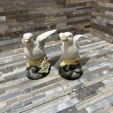 Pair Of Porcelain Doves ACCESSORIES 3d5h