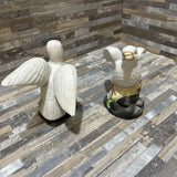 Pair Of Porcelain Doves ACCESSORIES 3d5h