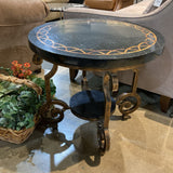 Bernhardt Connery Round END/SIDE TABLE 26d24h