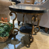 Bernhardt Connery Round END/SIDE TABLE 26d24h