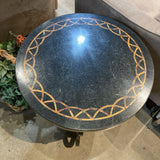 Bernhardt Connery Round END/SIDE TABLE 26d24h