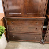 Pali Solid Wood 3-Drawer Armoire FURNITURE 40w20d75h