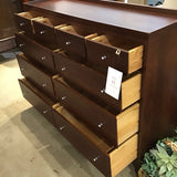 Copeland Furniture Solid Wood 10-Drawer DRESSERS/CHESTS 57w18d42h