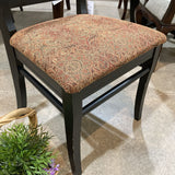 Arhaus Cross Back Upholstered Side Chair DINING CHAIRS 20w17d39h