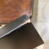 Arhaus Cross Back Upholstered Side Chair DINING CHAIRS 20w17d39h