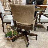 Pottery Barn Manchester Upholstered Swivel Desk Chair OFFICE CHAIRS 29w27.5d34.5h