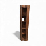 Solid Cherry Wood Corner Curio CABINET 19w14d78h