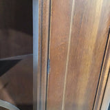Solid Cherry Wood Corner Curio CABINET 19w14d78h