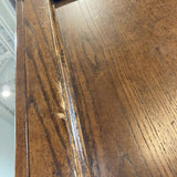 Crate & Barrel 8-Door Wood & Glass Display Bookcase BOOK SHELF 60w19d91h