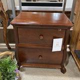 Pali Solid Wood 2-Drawer NIGHTSTAND 24w19d25h