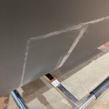 Folding Faux Leather Futon FURNITURE Black 78w48d20h