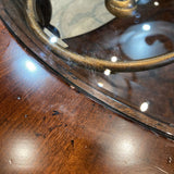 Ornate Glass Top Round Table COFFEE/COCKTAIL TABLE 55"w48"d22"h