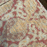 Arhaus Patterned Loung Chair W/Ottoman LOUNGE CHAIRS 33w40d35h