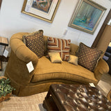 Raymond Waites Custom Curved Sofa SOFA 96w48d35h
