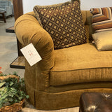 Raymond Waites Custom Curved Sofa SOFA 96w48d35h