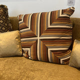 Raymond Waites Custom Curved Sofa SOFA 96w48d35h