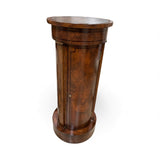 English Antique Mahogany Pedestal CABINET 17d40h