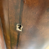 English Antique Mahogany Pedestal CABINET 17d40h