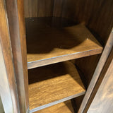 English Antique Mahogany Pedestal CABINET 17d40h