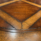 Solid Wood Parquet Style w/ Two 22" Leaves DINING TABLE 82w43d30h