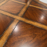 Solid Wood Parquet Style w/ Two 22" Leaves DINING TABLE 82w43d30h