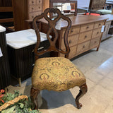 Parquet Style Upholstered Side Chair DINING CHAIRS 24w21d42h