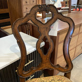 Parquet Style Upholstered Side Chair DINING CHAIRS 24w21d42h