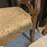 Parquet Style Upholstered Side Chair DINING CHAIRS 24w21d42h