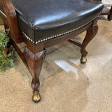 American Heritage Billiards Napoli Game Chair On Casters CHAIR 27w19d34h