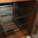 TechCraft Solid Wood High Two-Door w/ Open Shelf MEDIA CONSOLE 50w20d36h