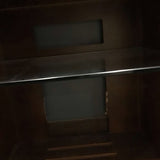 TechCraft Solid Wood High Two-Door w/ Open Shelf MEDIA CONSOLE 50w20d36h