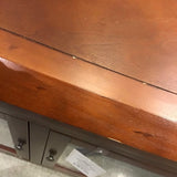 TechCraft Solid Wood High Two-Door w/ Open Shelf MEDIA CONSOLE 50w20d36h